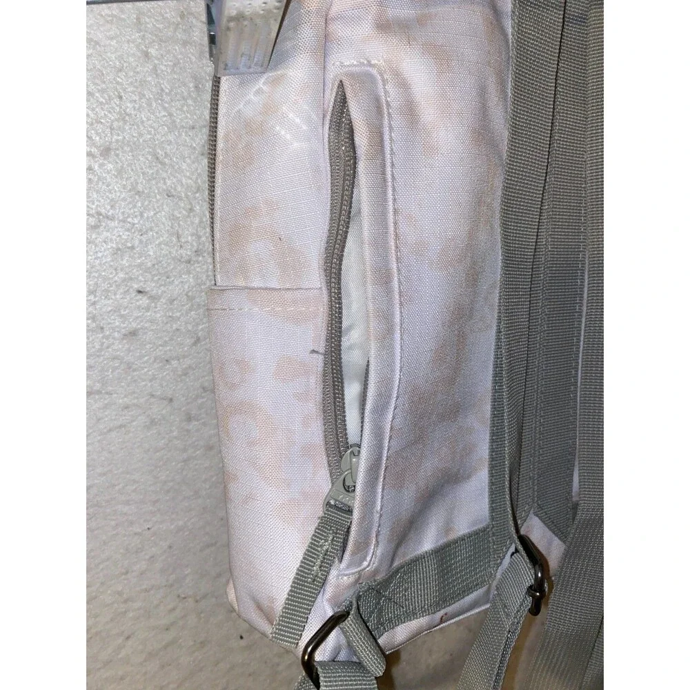 Gymshark Everyday Mini Backpack White 12”H x 9”W x 4”D Side Pockets Bag Pack